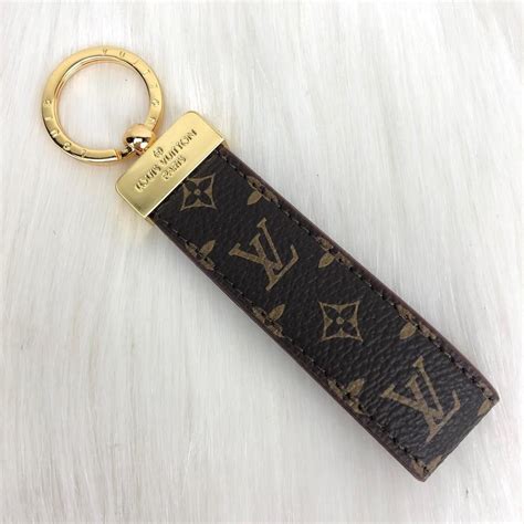 louis vuitton key chain leather|authentic Louis Vuitton key pouch.